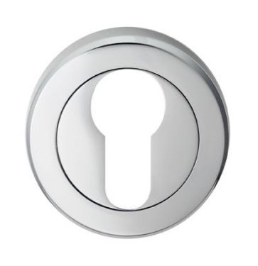 Click Here To Enlarge This Photo Of SZM001CP - Carlisle Brass Serozzetta Euro Profile Escutcheon (Concealed Fix) Polished Chrome