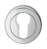 SZM001CP - Carlisle Brass Serozzetta Euro Profile Escutcheon (Concealed Fix) Polished Chrome