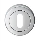 SZM003CP - Carlisle Brass Serozzetta Standard Key Escutcheon (Concealed Fix) Polished Chrome