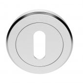 SZM003SC - Carlisle Brass Serozzetta Standard Key Escutcheon (Concealed Fix) Satin Chrome