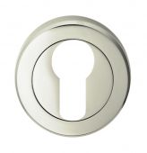 SZR001PN - Carlisle Brass Serozzetta Euro Profile Escutcheon (Concealed Fix)  Polished Nickel