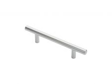 FTD445ACP - Carlisle Brass Fingertip Design 12mm Steel T-Bar Handle (96mm c/c) 156mm Polished Chrome