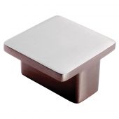 FTD4045ASN - Carlisle Brass Fingertip Design Marin Knob 38 x 38 x 21mm Satin Nickel