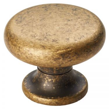 Click Here To Enlarge This Photo Of FTD521AB - Carlisle Brass Fingertip Design Temperance Knob 35mm Antique Brass