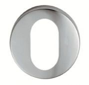 ESU9005SAA - Carlisle Brass Eurospec 52 x 8mm Escutcheon Oval Satin Anodised Aluminium