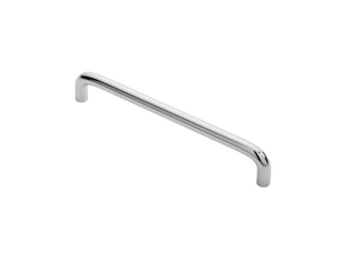 Click Here To Enlarge This Photo Of FTD460CCP - Carlisle Brass Fingertip Design 10mm D Handle (160mm c/c) 170mm Polished Chrome