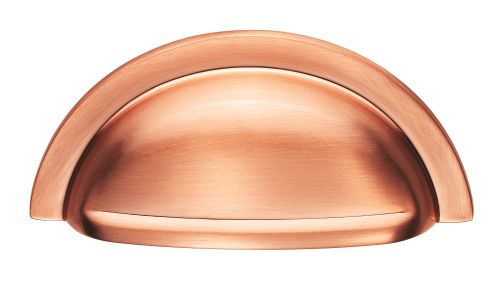 Click Here To Enlarge This Photo Of FTD558SCO - Carlisle Brass Fingertip Design Oxford Cup Pull 76mm Satin Copper