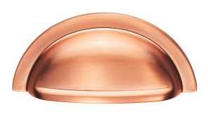 FTD558SCO - Carlisle Brass Fingertip Design Oxford Cup Pull 76mm Satin Copper