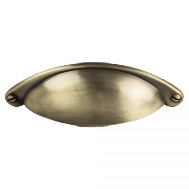 Click Here To Enlarge This Photo Of FTD555ABB - Carlisle Brass Fingertip Design Traditional Cup Handle 64mm Antique Burnished Brass