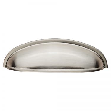 Click Here To Enlarge This Photo Of FTD559SN - Carlisle Brass Fingertip Design Modern Shaker Cup Pull 96mm Satin Nickel