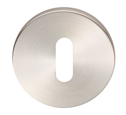 Click Here To Enlarge This Photo Of CSP1006SSS - Carlisle Brass Eurospec Standard Lock Profile Escutcheon Satin Stainless Steel