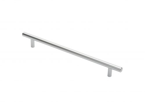 Click Here To Enlarge This Photo Of FTD445ECP - Carlisle Brass Fingertip Design 12mm Steel T-Bar Handle (224mm c/c) 284mm Polished Chrome