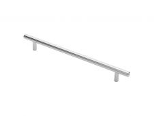 FTD445ECP - Carlisle Brass Fingertip Design 12mm Steel T-Bar Handle (224mm c/c) 284mm Polished Chrome