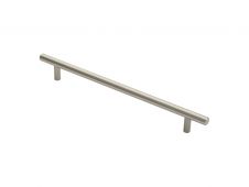 FTD445ESN - Carlisle Brass Fingertip Design 12mm Steel T-Bar Handle (224mm c/c) 284mm Satin Nickel