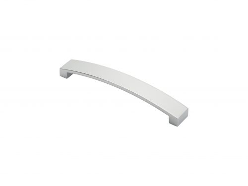 Click Here To Enlarge This Photo Of FTD3160ACP - Carlisle Brass Fingertip Design Curva Bow Handle (160mm c/c) 172mm Polished Chrome