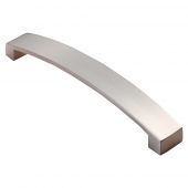 FTD3160ASN - Carlisle Brass Fingertip Design Curva Bow Handle (160mm c/c) 172mm Satin Nickel
