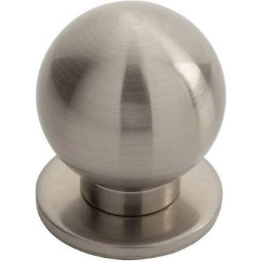 Click Here To Enlarge This Photo Of FTD425ASN - Carlisle Brass Fingertip Design Stainless Steel Ball Knob 25mm Satin Nickel