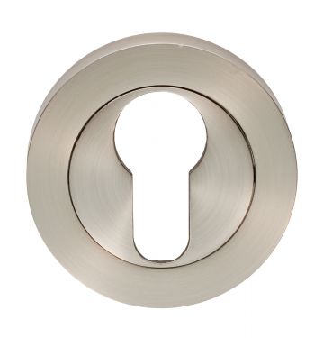Click Here To Enlarge This Photo Of GK4001SN - Carlisle Brass Euro Profile Escutcheon 52mm x 8mm Satin Nickel