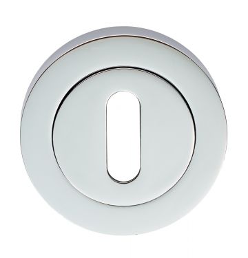 Click Here To Enlarge This Photo Of GK4003CP - Carlisle Brass Standard Key Escutcheon 52mm x 8mm Polished Chrome