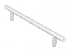 FTD445FCP - Carlisle Brass Fingertip Design 12mm Steel T-Bar Handle (288mm c/c) 348mm Polished Chrome