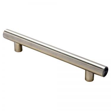 Click Here To Enlarge This Photo Of FTD445FSN - Carlisle Brass Fingertip Design 12mm Steel T-Bar Handle (288mm c/c) 348mm Satin Nickel