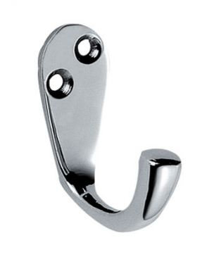 Click Here To Enlarge This Photo Of AA26CP - Carlisle Brass Victorian - Single Robe Hook Polished Chrome