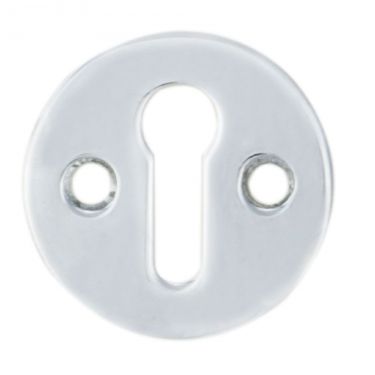 Click Here To Enlarge This Photo Of M41CP - Carlisle Brass Victorian Escutcheon Polished Chrome