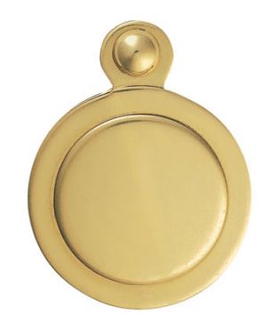 Click Here To Enlarge This Photo Of M42 - Carlisle Brass Victorian Escutcheon (Covered) Polished Brass