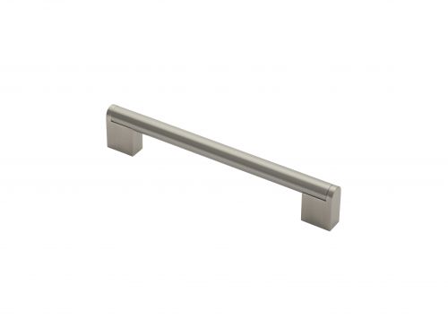 Click Here To Enlarge This Photo Of FTD4750CSNSS - Carlisle Brass Fingertip Design 14mm Bar Handle (160mm c/c) 200mm Satin Nickel/Satin Stainless Steel