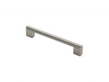 FTD4750CSNSS - Carlisle Brass Fingertip Design 14mm Bar Handle (160mm c/c) 200mm Satin Nickel/Satin Stainless Steel