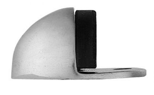 Click Here To Enlarge This Photo Of AA20SC - Carlisle Brass Floor Mounted Doorstop (Oval) Satin Chrome