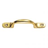 AA97 - Carlisle Brass Sash Handle 152mm Polished Brass