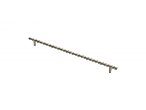 Click Here To Enlarge This Photo Of FTD445HSN - Carlisle Brass Fingertip Design 12mm Steel T-Bar Handle (384mm c/c) 444mm Satin Nickel