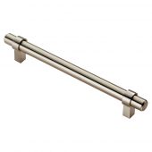 FTD495CSN - Carlisle Brass Fingertip Design Rail Handle (160mm c/c) 200mm Satin Nickel
