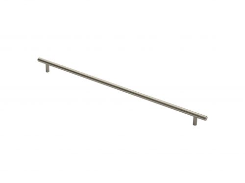 Click Here To Enlarge This Photo Of FTD445JSN - Carlisle Brass Fingertip Design 12mm Steel T-Bar Handle (448mm c/c) 508mm Satin Nickel