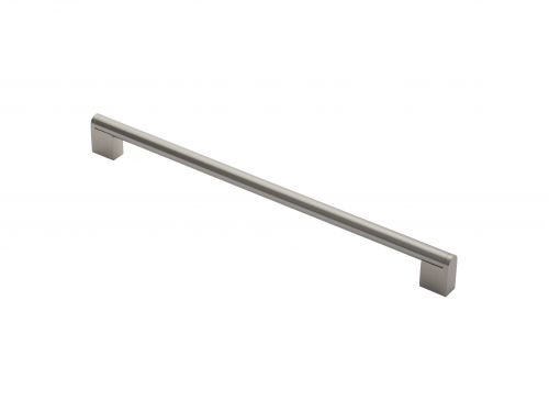 Click Here To Enlarge This Photo Of FTD4750FSNSS - Carlisle Brass Fingertip Design 14mm Bar Handle (320mm c/c) 360mm Satin Nickel/Satin Stainless Steel