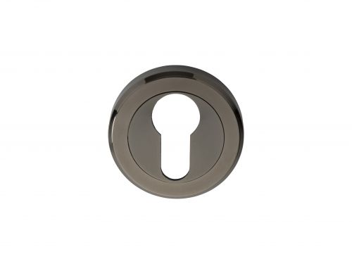 Click Here To Enlarge This Photo Of SZM001BN - Carlisle Brass Serozzetta Euro Profile Escutcheon (Concealed Fix) Black Nickel