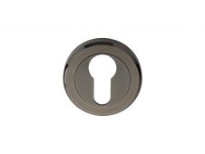 SZM001BN - Carlisle Brass Serozzetta Euro Profile Escutcheon (Concealed Fix) Black Nickel