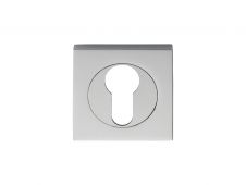 SZM001SQCP - Carlisle Brass Serozzetta Square Euro Profile Escutcheon (Concealed Fix) Polished Chrome