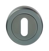 SZM003BN - Carlisle Brass Serozzetta Standard Key Escutcheon (Concealed Fix) Black Nickel