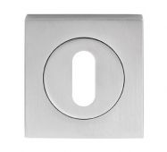 SZM003SQCP - Carlisle Brass Serozzetta Square Standard Key Escutcheon (Concealed Fix) Polished Chrome