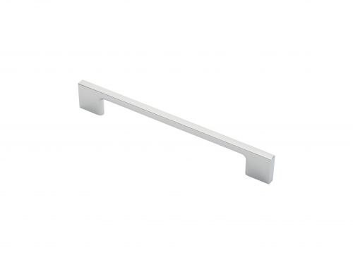 Click Here To Enlarge This Photo Of FTD3065BCP - Carlisle Brass Fingertip Design Slim D Handle (160mm c/c) 190mm Polished Chrome