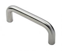 CSD1150SSS - Carlisle Brass Eurospec 19mm Dia D Pull Handle - 150mm c/c Satin Stainless Steel