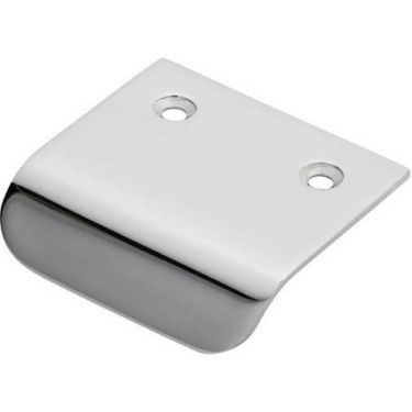 Click Here To Enlarge This Photo Of FTD3015BCP - Carlisle Brass Fingertip Design Hidden Finger Pull 50 x 48 x 2mm Polished Chrome