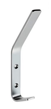 Click Here To Enlarge This Photo Of HCH9013SAA - Carlisle Brass Eurospec Flat Hat & Coat Hook 175 x 20mm Satin Anodised Aluminium