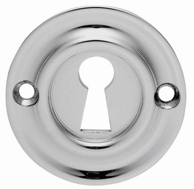 Click Here To Enlarge This Photo Of AQ41CP - Carlisle Brass Victorian Escutcheon Polished Chrome