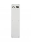 FPP43502SAA - Carlisle Brass Eurospec Finger Plate 350 x 75mm (Push) Satin Anodised Aluminium