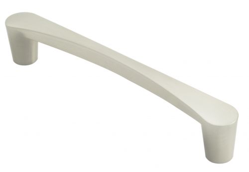Click Here To Enlarge This Photo Of FTD3150ASN - Carlisle Brass Fingertip Design Venturi D Handle (128mm c/c) 146mm Satin Nickel