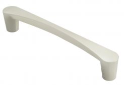 FTD3150ASN - Carlisle Brass Fingertip Design Venturi D Handle (128mm c/c) 146mm Satin Nickel