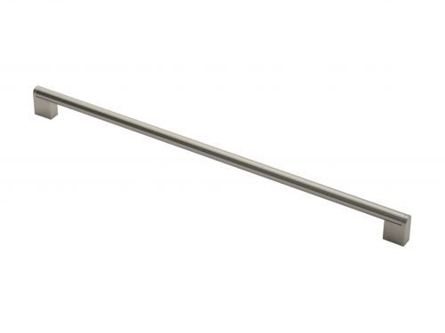 Click Here To Enlarge This Photo Of FTD4750GSNSS - Carlisle Brass Fingertip Design 14mm Bar Handle (448mm c/c) 488mm Satin Nickel/Satin Stainless Steel